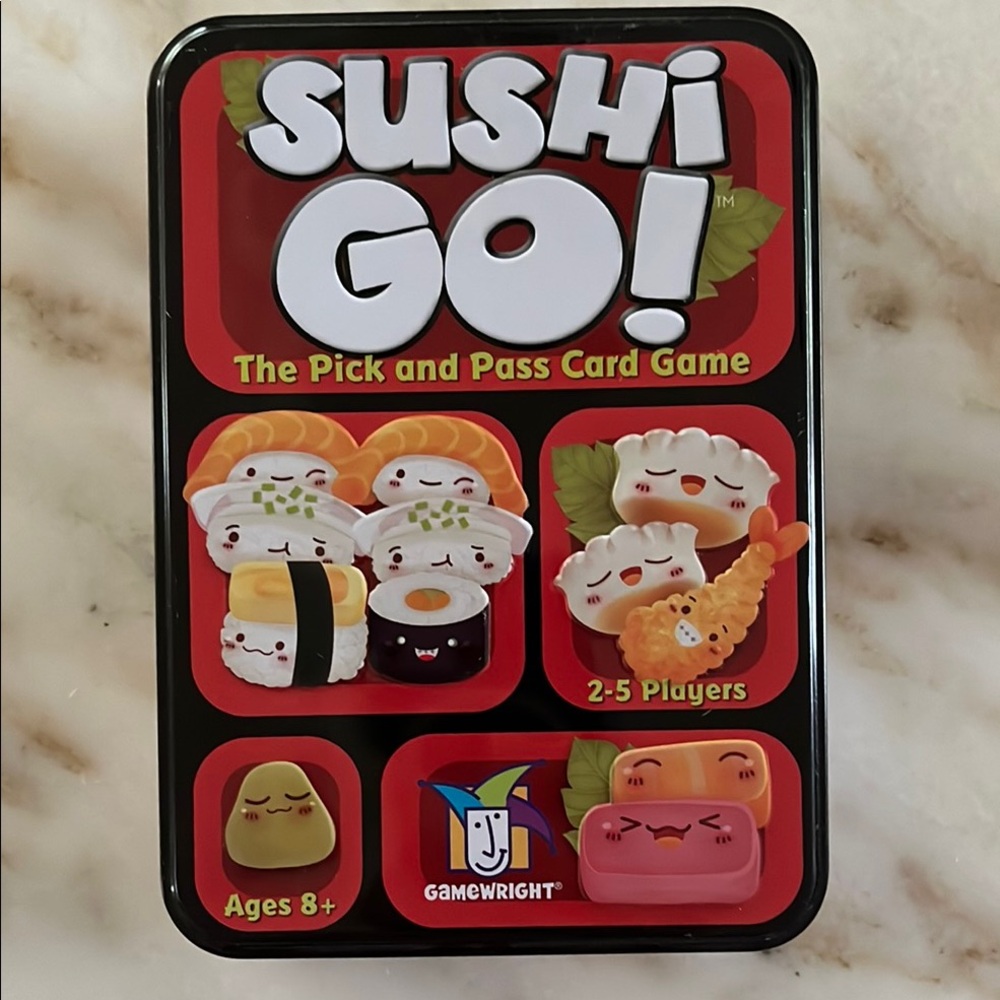 EUC Sushi Go! Card Game by Gamewright